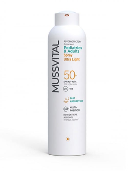 Spray Pediatrics & Adult Ultra Light SPF 50+ de Mussvital