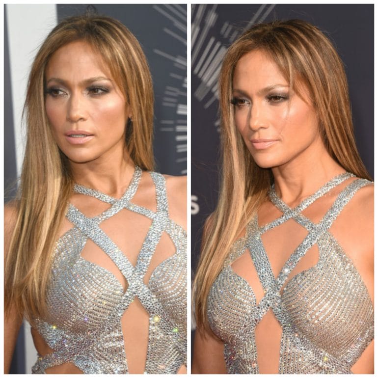 Jennifer Lopez en la gala de los MTV Video Awards 2014