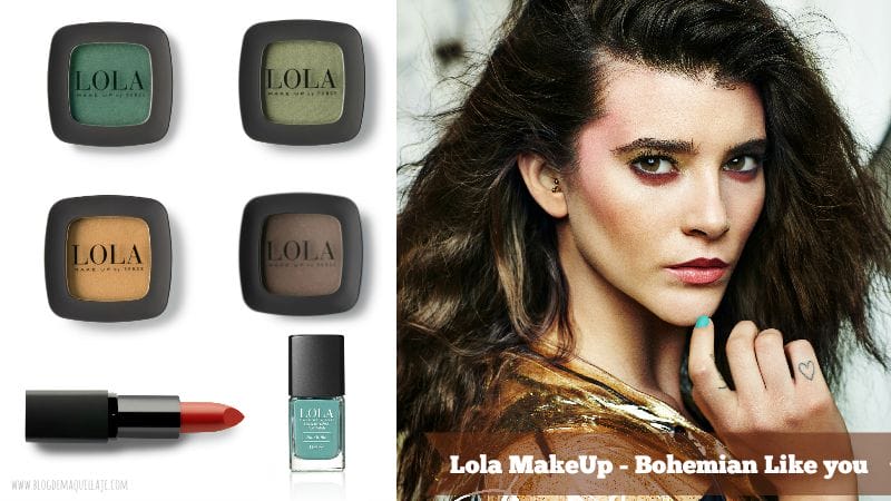 Look Rebel Rebel de la colección Bohemian Like You de Lola Make Up para otoño 2015