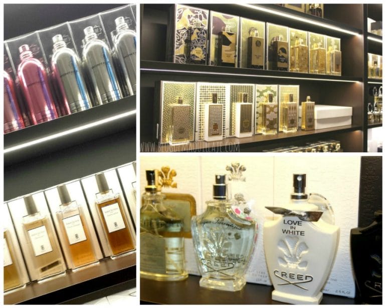 Algunas de las marcas a la venta en la perfumería Regia especializada en perfumes nicho 