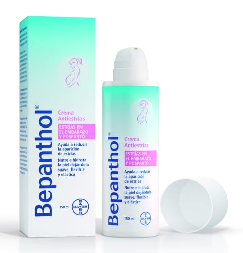 Crema antiestrías Bepanthol de Bayer