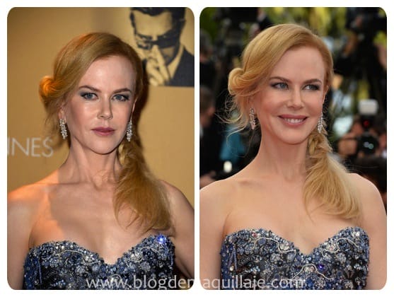 Maquillaje de Nicole Kidman en el Festival de Cannes